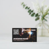 Lassen QR Visitekaartje (Staand voorkant)