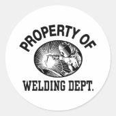 Lassen Ronde Sticker (Voorkant)