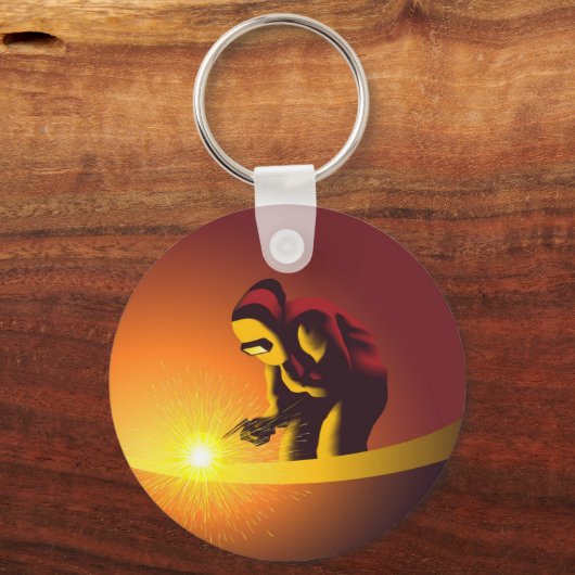 Lassen Sleutelhanger (Voorkant)