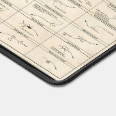 Lassen symbolen kennis geschenken voor lasser bureaumat (Hoek)