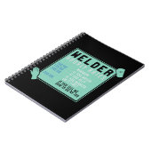 Lassen - uurtarieven voor lassen notitieboek (Linkerzijde)