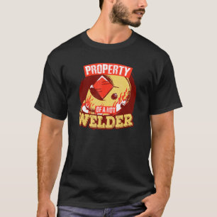 lassen van helmen of van lassen van warme lassen t-shirt