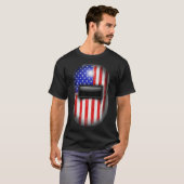 lassen van Helmet American Pipeliner Hood Gift voo T-shirt (Voorkant volledig)