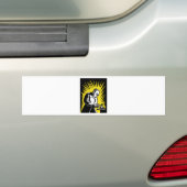 lassen van lasers bumpersticker (Op auto)