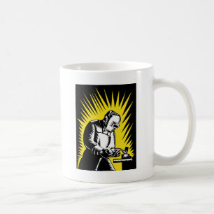 lassen van lasers koffiemok