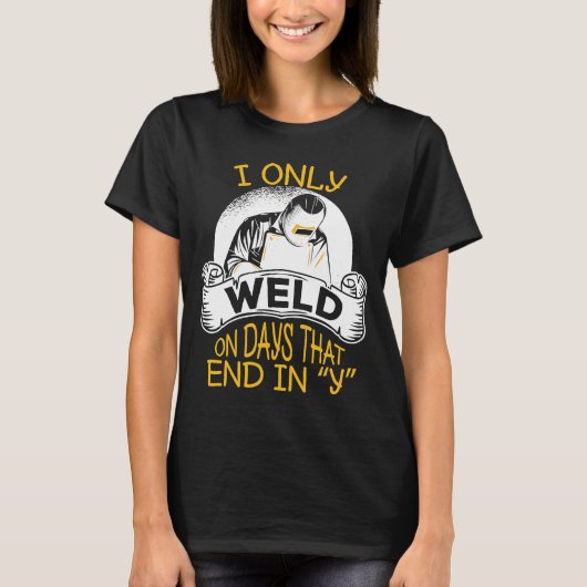 Lassen van metaalarbeiders t-shirt (Voorkant)