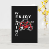 Lassen van Vintages Kaart (Gele Bloem)