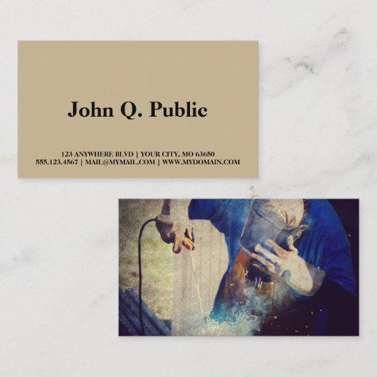 Lassen Visitekaartje (Voorkant / Achterkant)