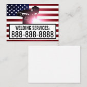  lassen visitekaartje (Voorkant / Achterkant)