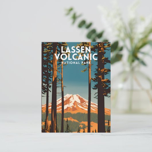 Lassen Volcanic National Park  Briefkaart (Staand voorkant)