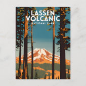 Lassen Volcanic National Park  Briefkaart (Voorkant)
