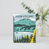 Lassen Volcanic National Park California  Briefkaart (Staand voorkant)