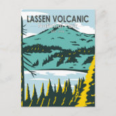 Lassen Volcanic National Park California  Briefkaart (Voorkant)