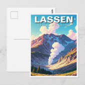 Lassen Volcanic National Park California Briefkaart (Voorkant / Achterkant)