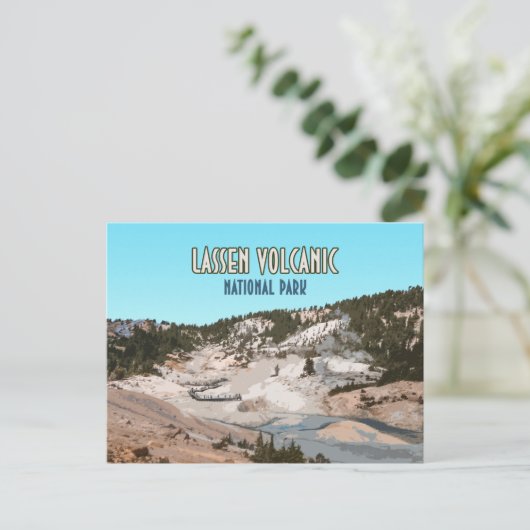 Lassen Volcanic National Park California Briefkaart (Staand voorkant)