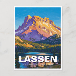 Lassen Volcanic National Park California Briefkaart