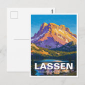 Lassen Volcanic National Park California Briefkaart (Voorkant / Achterkant)