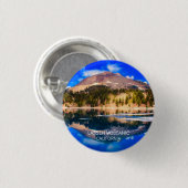 Lassen Volcanic National Park California emmer Ronde Button 3,2 Cm (Voorkant /achterkant)