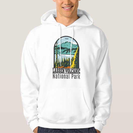 Lassen Volcanic National Park California Hoodie (Voorkant)
