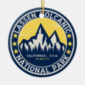 Lassen Volcanic National Park California Keramisch Ornament (Voorkant)