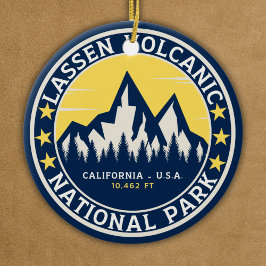 Lassen Volcanic National Park California Keramisch Ornament