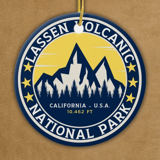 Lassen Volcanic National Park California Keramisch Ornament