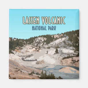 Lassen Volcanic National Park California Magneet