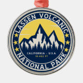 Lassen Volcanic National Park California Metalen Ornament (Voorkant)