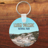 Lassen Volcanic National Park California Sleutelhanger (Voorkant)
