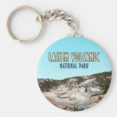 Lassen Volcanic National Park California Sleutelhanger (Voorkant)