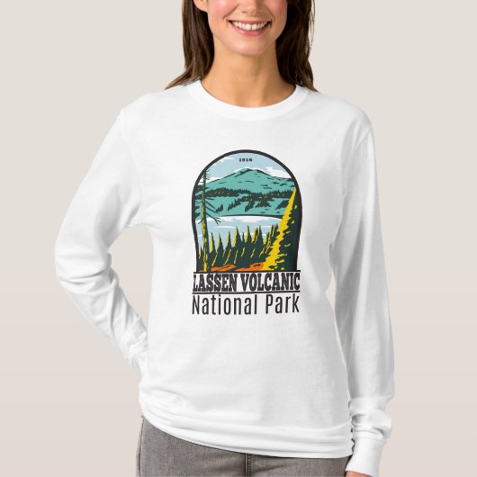 Lassen Volcanic National Park California T T-shirt (Voorkant)