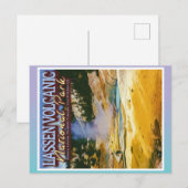 LASSEN VOLCANIC NATIONAL PARK - CALIFORNIA US BRIEFKAART (Voorkant / Achterkant)