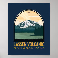 Lassen Volcanic National Park  Emblem