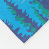 Lassen Volcanic National Park Illustratie Reizen Fleece Deken (Hoek)