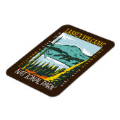 Lassen Volcanic National Park  Magneet (Linkerzijde)