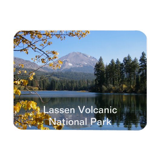 Lassen Volcanic National Park-magneet Magneet (Horizontaal)