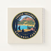 Lassen Volcanic National Park Notitieboek (Achterkant)