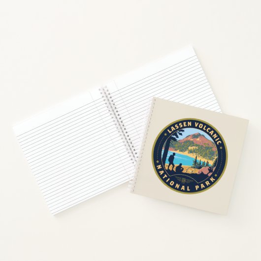 Lassen Volcanic National Park Notitieboek (Binnen)