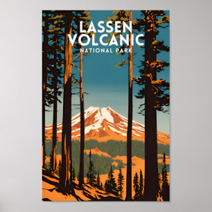 Lassen Volcanic National Park  Poster