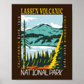 Lassen Volcanic National Park  Poster (Voorkant)