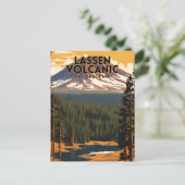 Lassen Volcanic National Park Reizen Briefkaart (Staand voorkant)