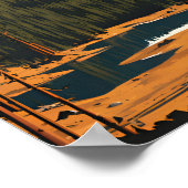 Lassen Volcanic National Park Reizen Poster (Hoek)