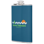 Lassen Volcanic National Park Retro Heupfles (Links)