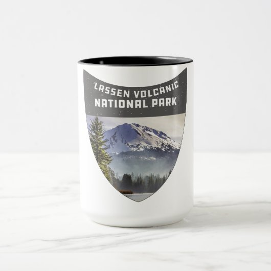 Lassen Volcanic National Park Souvenir California Mok (Midden)