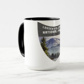 Lassen Volcanic National Park Souvenir California Mok (Voorkant links)