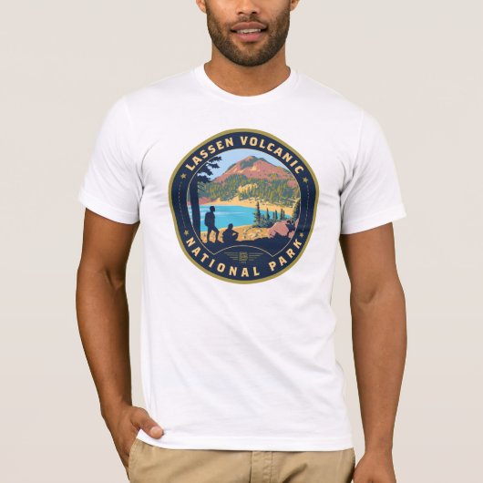 Lassen Volcanic National Park T-shirt (Voorkant)