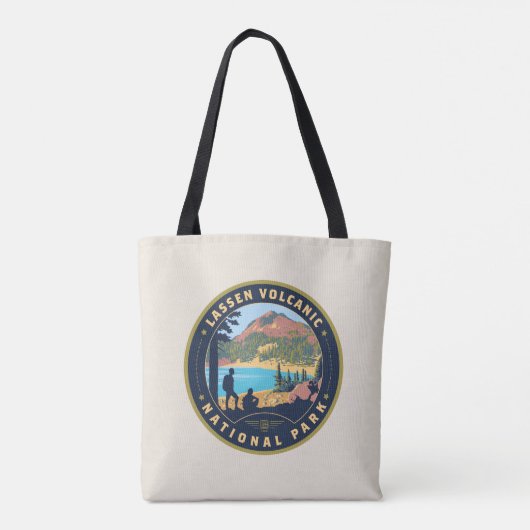 Lassen Volcanic National Park Tote Bag (Achterkant)