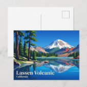 Lassen Volcanic National Park VS Briefkaart (Voorkant / Achterkant)