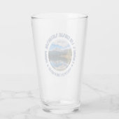 Lassen Volcanic NP Glas (Achterkant)