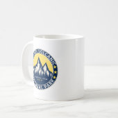 Lassen Volcanic Peak Landscape Koffiemok (Voorkant links)